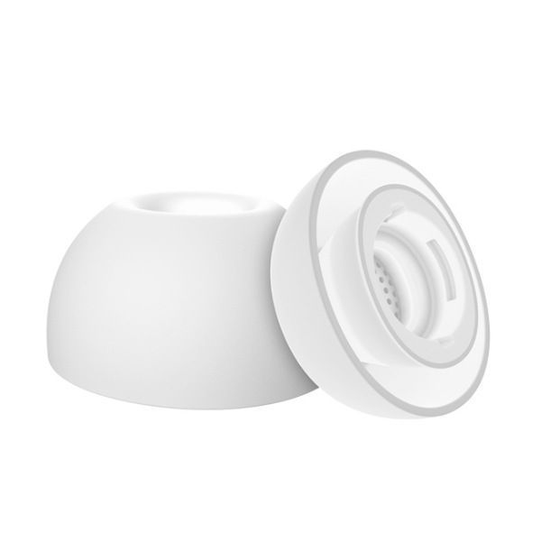 Силиконовые амбушюры для беспроводных наушников, совместимые с Samsung Galaxy Buds 3 Pro | Galaxy Buds 4 Pro . Белый цвет . 3 Пары Am-15b фото