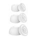 Силиконовые амбушюры для беспроводных наушников, совместимые с Samsung Galaxy Buds 3 Pro | Galaxy Buds 4 Pro . Белый цвет . 3 Пары Am-15b фото 2
