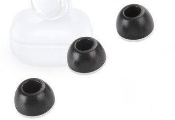 Пенные амбушюры для беспроводных наушников, совместимые с Samsung Buds 2 Pro, Buds Pro Черный цвет, 3 пары Am-8a фото