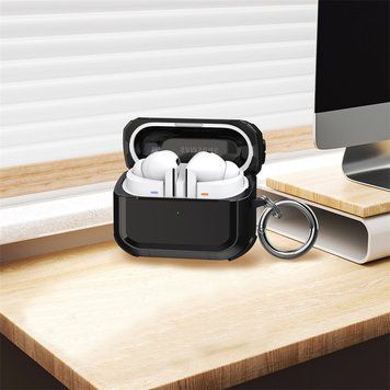 Чехол для наушников, совместимый с Samsung Buds 3 , Samsung Buds 3 Pro . Черный цвет Chn-3 фото