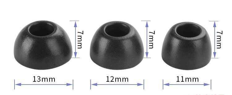 Пенные амбушюры для беспроводных наушников, совместимые с Samsung Buds 2 Pro, Buds Pro Черный цвет, 3 пары Am-8a фото
