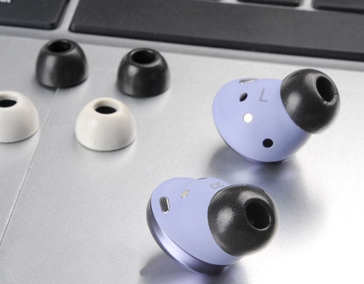 Пенные амбушюры для беспроводных наушников, совместимые с Samsung Buds 2 Pro, Buds Pro Черный цвет, 3 пары Am-8a фото