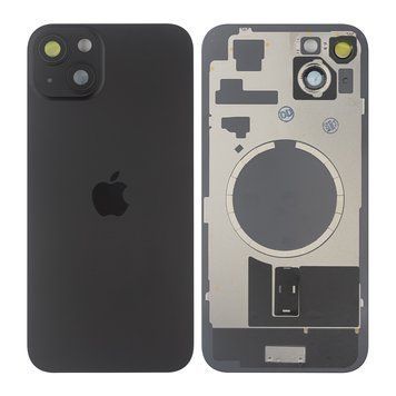 Задняя крышка Apple iPhone 15 Plus со стеклом камеры и магнитом Original, Black (Черный) 10006090 фото