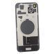 Задняя крышка Apple iPhone 15 Plus со стеклом камеры и магнитом Original, Black (Черный) 10006090 фото 6