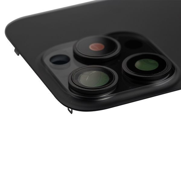 Задняя крышка Apple iPhone 15 Pro со стеклом камеры и магнитом Original, Black Titanium (Черный титан) 10006095 фото