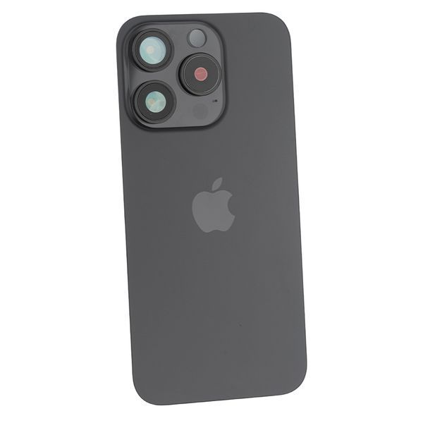 Задняя крышка Apple iPhone 15 Pro со стеклом камеры и магнитом Original, Black Titanium (Черный титан) 10006095 фото