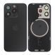 Задняя крышка Apple iPhone 15 Pro со стеклом камеры и магнитом Original, Black Titanium (Черный титан) 10006095 фото 1