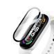 Защитное стекло , защитный чехол . Совместимый с Xiaomi Mi Band 8 / Mi Band 9 , прозрачный цвет Chs-1a фото 1
